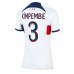 Paris Saint-Germain Presnel Kimpembe #3 Replika Borta matchkläder Dam 2023-24 Korta ärmar
